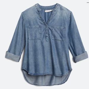 Billy T-Abby Chambray Top